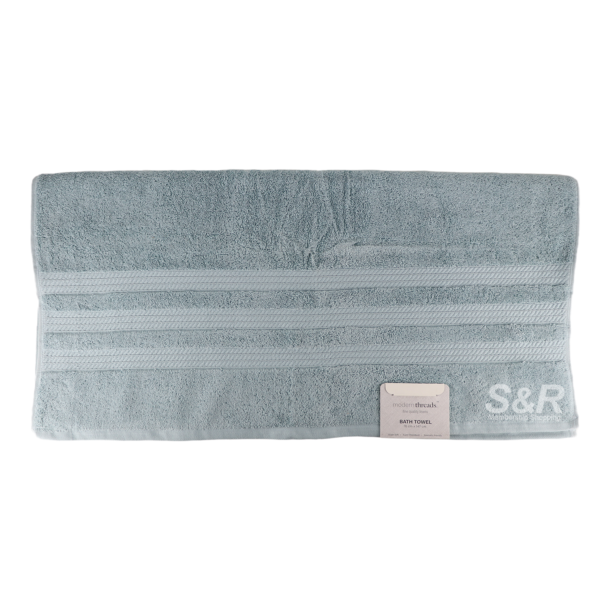 Modern Threads Sage Bath Towel 30x58in 1pc Modern Threads Sage Bath Towel 30x58in 1pc